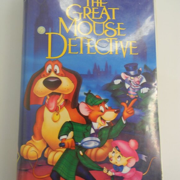 Vintage Disney The Great Mouse Detective Black Diamond Classic VHS Listing 2 - Picture 1 of 12